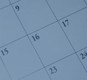 calendar for goal setting
